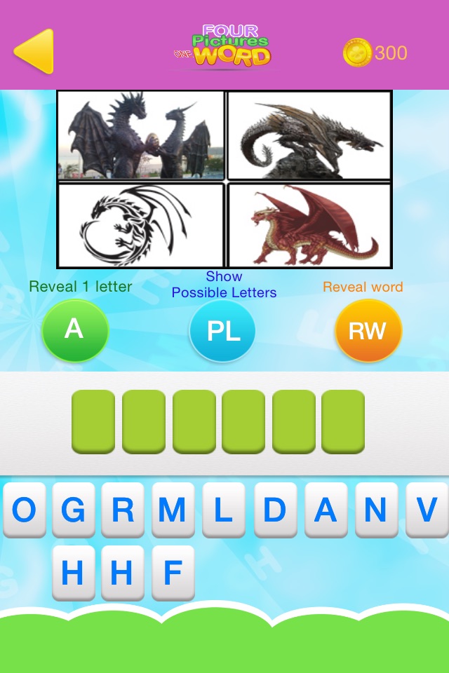 One Word and Four Pictures-Puzzle Game screenshot 4