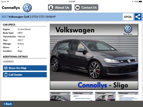 Connollys Volkswagen Sligo screenshot 3