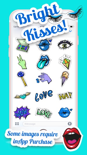 Bright Kisses Stickers(圖2)-速報App