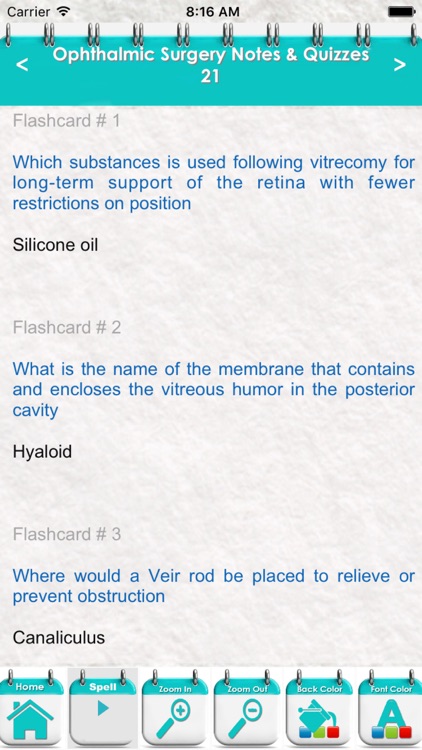 Ophthalmic Surgery Exam Quiz 4700 Flashcards screenshot-3