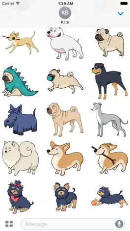 Game screenshot Doggy Dog Stickers iMessage hack