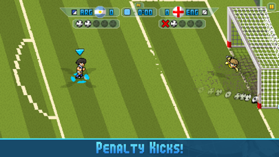 Screenshot from Pixel Cup Soccer 16