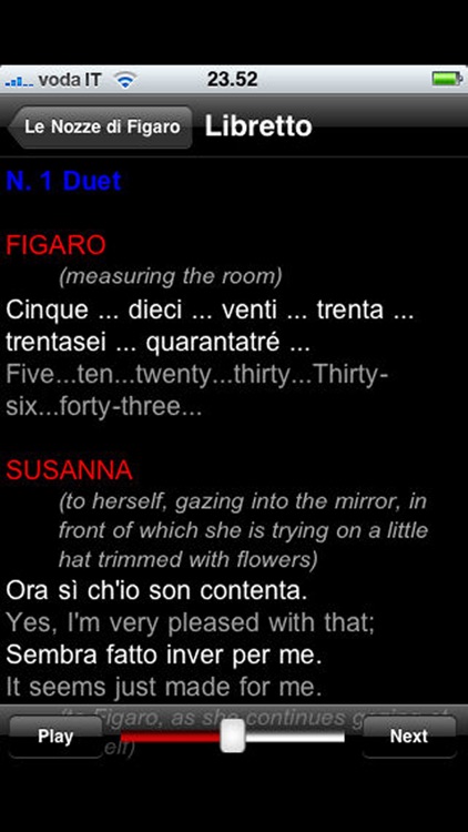 Opera: The Marriage of Figaro (Le Nozze di Figaro)