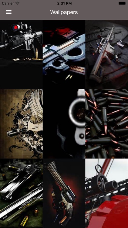 Weapon Wallpapers App - Gun & Pistols Backgrounds
