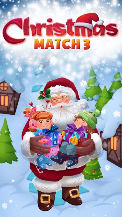 How to cancel & delete Santa Christmas Match 3 Puzzle from iphone & ipad 1
