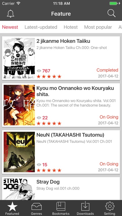EPIC MANGA READER - Read Comic & Manga Rock Book