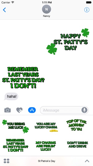 St. Patrick's Day Celebration Stickers(圖1)-速報App