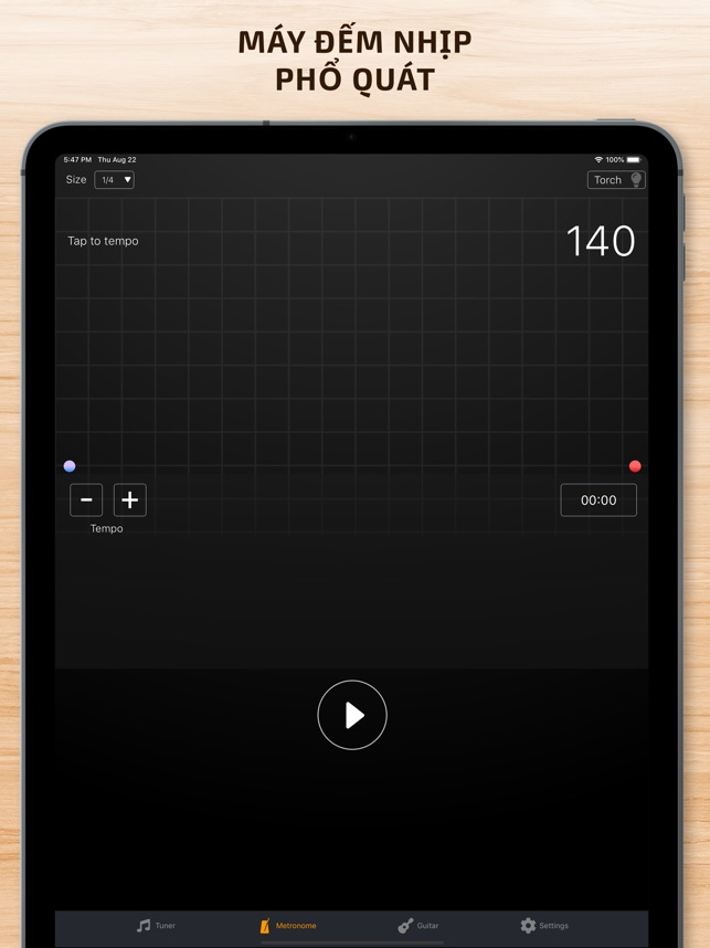 Guitar Tuner & Tempo Metronome