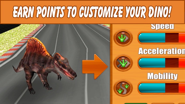 Jurassic T-Rex Dino Racing Championship 3D(圖4)-速報App