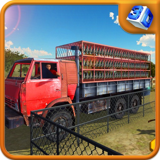 Chicken Delivery Truck & Van Driving Simulator iOS App