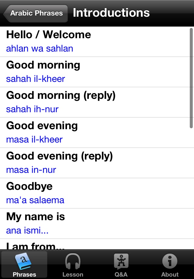 Arabic Language Guide & Audio - World Nomads screenshot 3