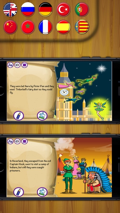 Peter Pan Classic tales - interactive book 1.1 IOS -