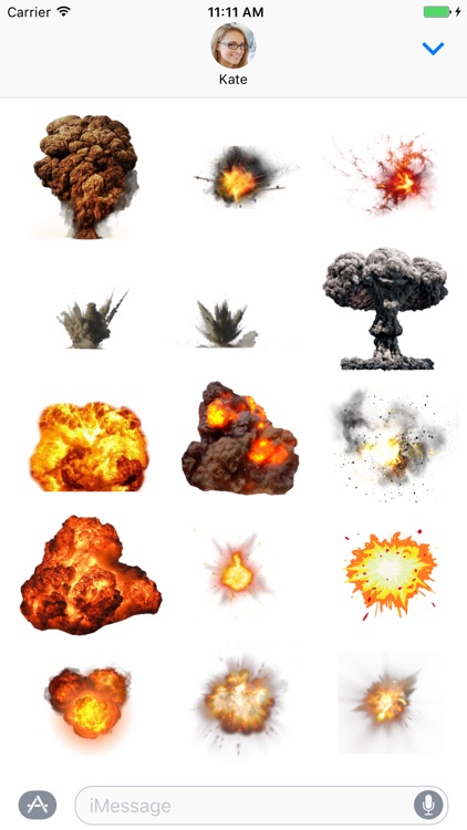 Ultimate Explosions Sticker Pack