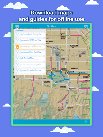 Скриншот из Los Angeles City Maps - Discover LAX MRT & Guides
