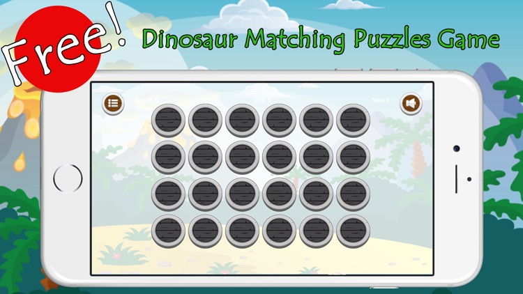 Dinosaur Matching Remember Puzzles Games For Kids screenshot-4