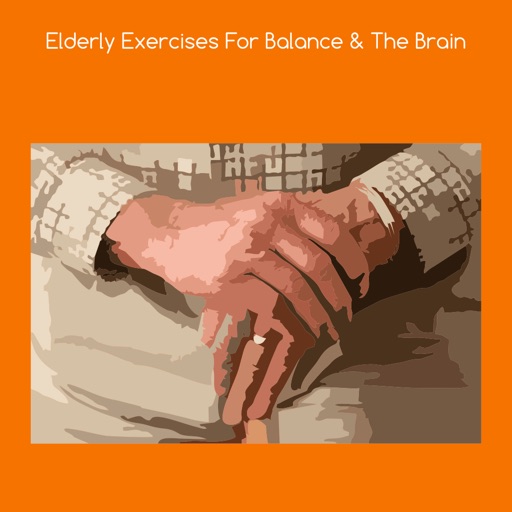Elderly exercises for balance and the brain icon