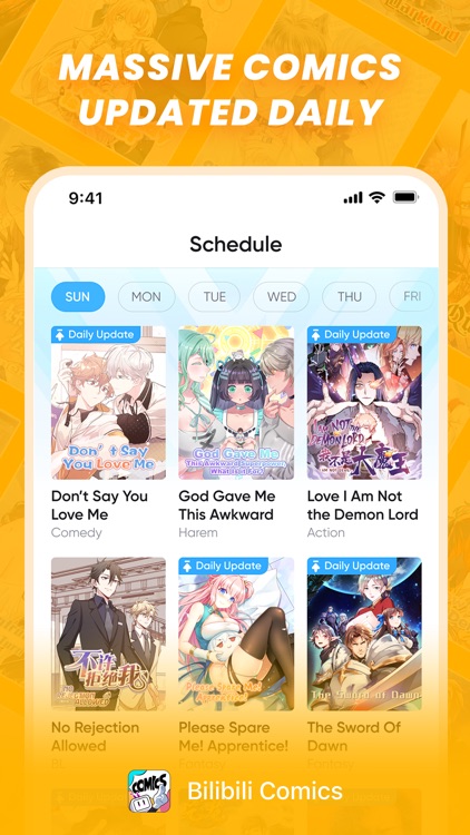 BILIBILI COMICS - Manga Reader screenshot-2