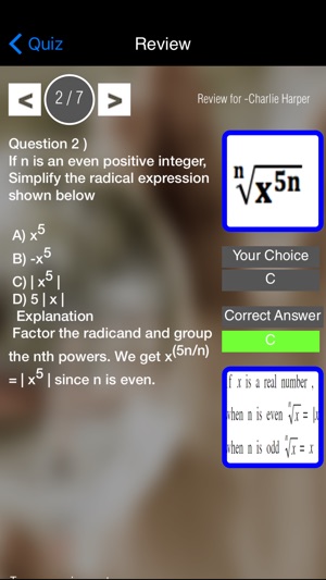 EZ Radicals & Complex Numbers(圖2)-速報App