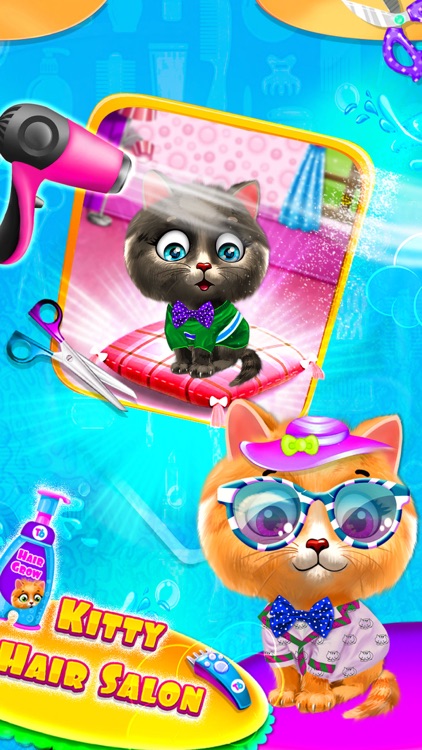 Kitty Hair Beauty & Salon - Kitty Makeup Game screenshot-3