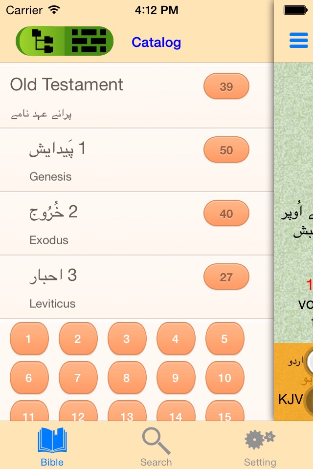 Urdu English Audio Holy Bible screenshot 3