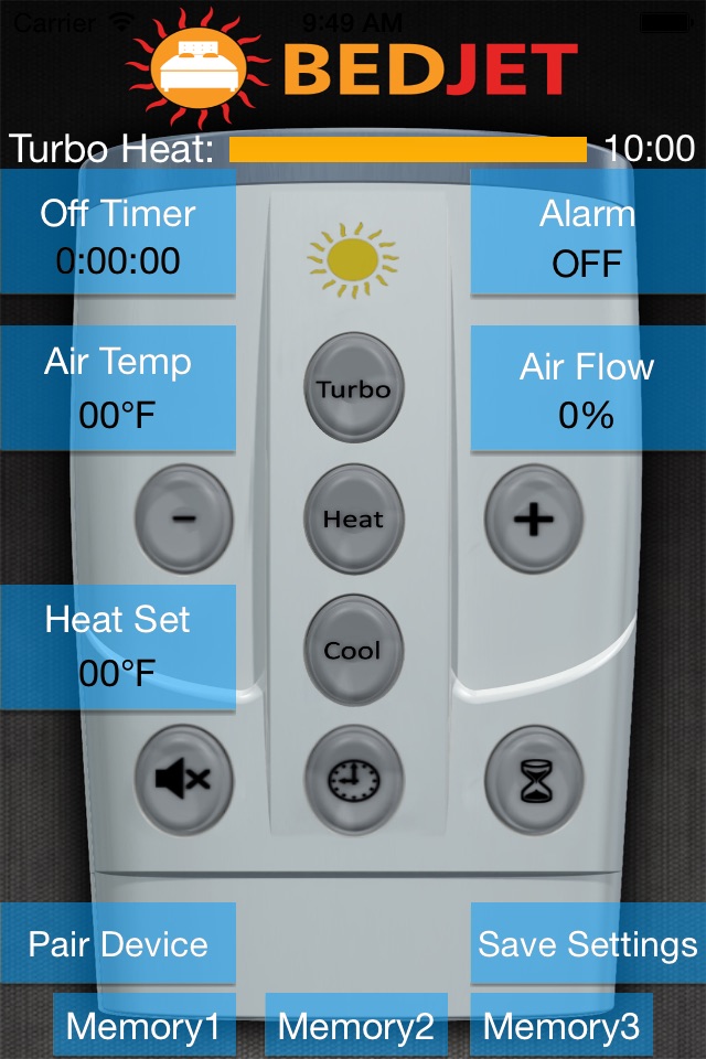 BedJet Remote Control screenshot 2