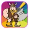 Kids Coloring Book Super Knight Game Version