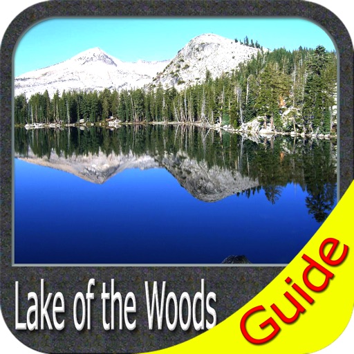 Boating Lake of the Woods GPS map Fishing chart