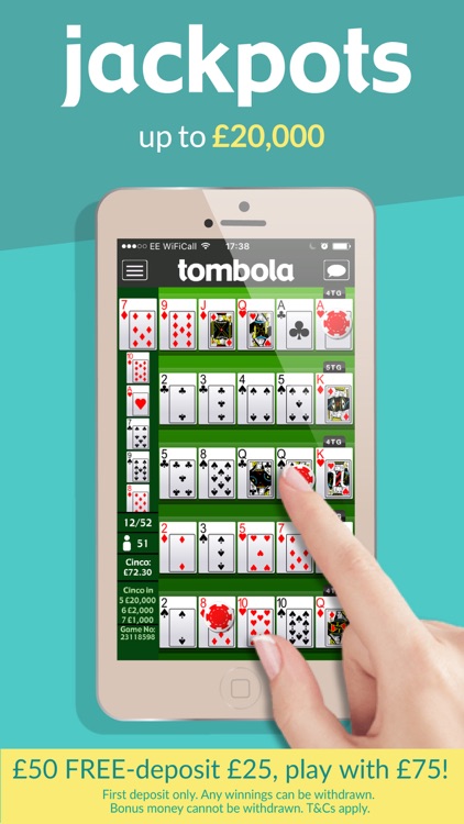 tombola bingo – Britain’s biggest real money bingo screenshot-4