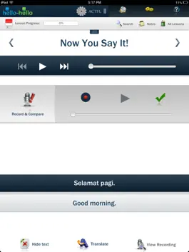 Game screenshot Learn Indonesian Hello-Hello apk