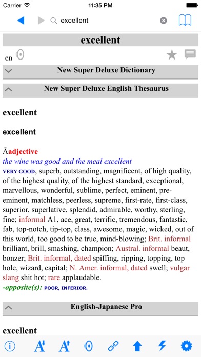 ケンブリッジ英語日本語辞書デラックス De... screenshot1