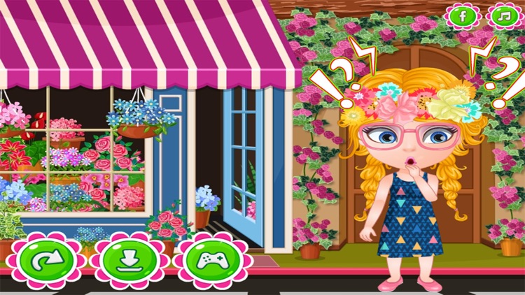 Flower Shop Girl - Games for girls free