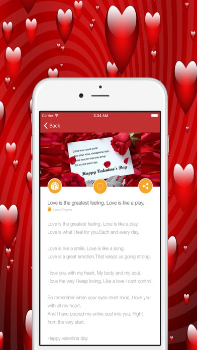 How to cancel & delete Valentine's Day Romantic Love Quotes Wishes Poems from iphone & ipad 1