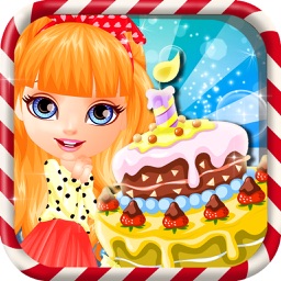 Cake Story - dress up kids games