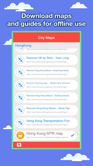 Hong Kongシティマップス - ニューヨークをHKGをMTR,Bus,TravelGuidesのおすすめ画像1