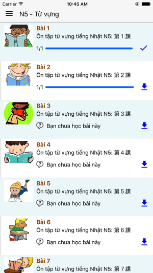 Tu Vung Tieng Nhat - Offline(圖2)-速報App