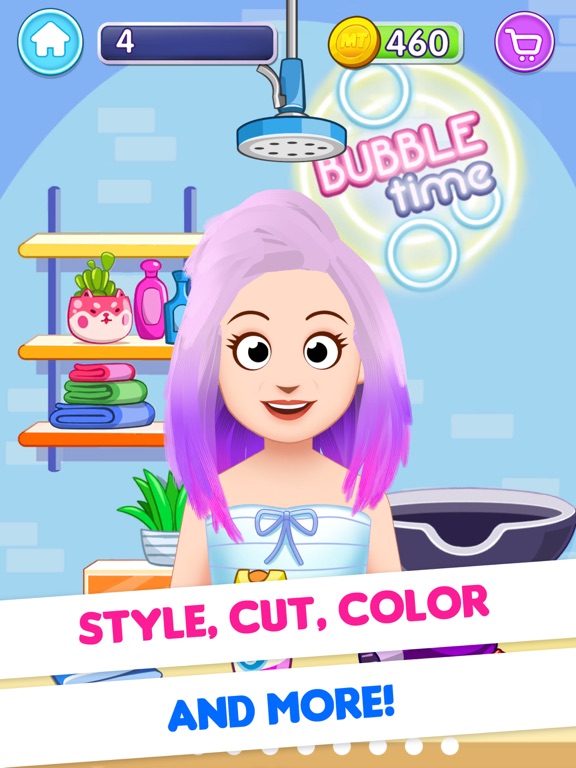 My Town: Girls Hair Salon Game screenshot 2