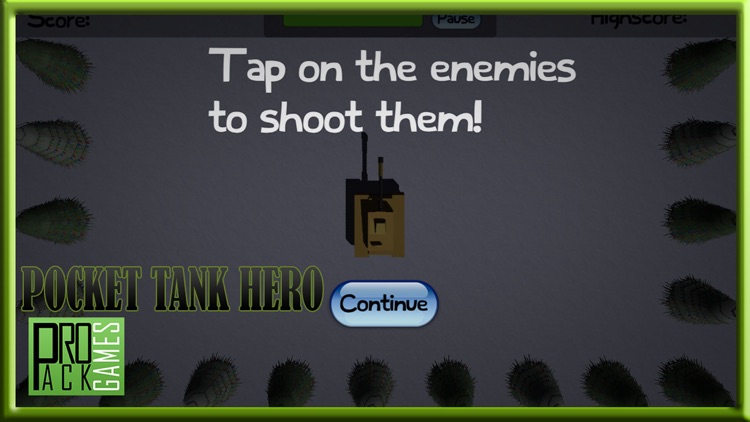 Pocket Tank Hero Lite : Bomb army in this battle