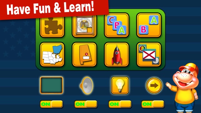 Fifty States and Capitals Learning Games for Kids(圖2)-速報App