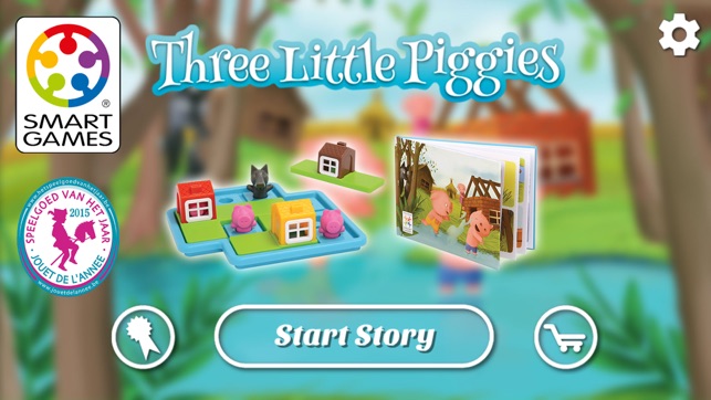 Three Little Piggies Illustrative eBook