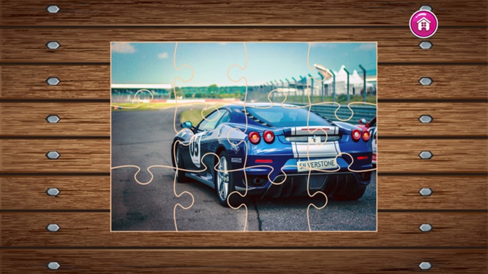 汽車拼圖 - 孩子的活動