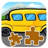 Puzzle School Bus Jigsaw Games For Kids