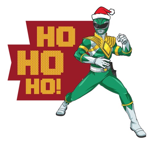 Power Rangers Holiday Stickers icon