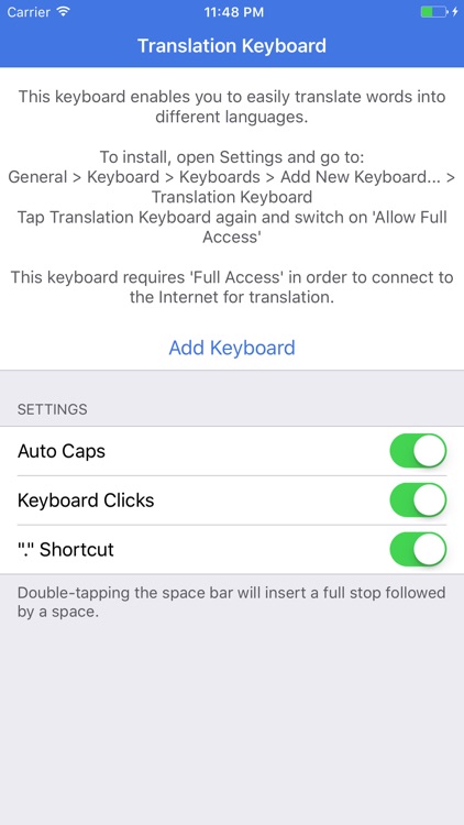 Translation Keyboard – Instantly Translate English screenshot-4