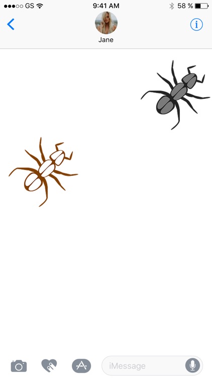 Ants Three Sticker Pack