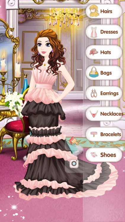 Princess wedding dress - Cute Dress up screenshot-3