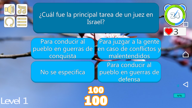 Juego de Biblia Trivia