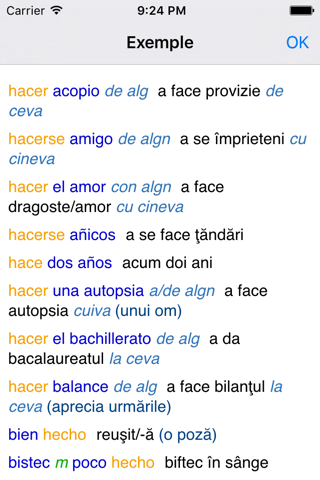 Lingea Spanish-Romanian Advanced Dictionary screenshot 3