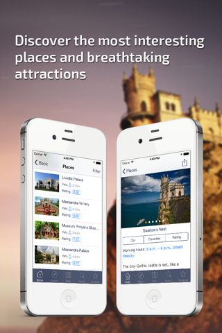 Crimea Travel Guide and offline map screenshot 2