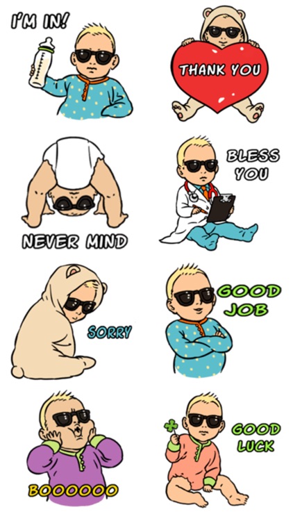 Baby Boss Stickers!