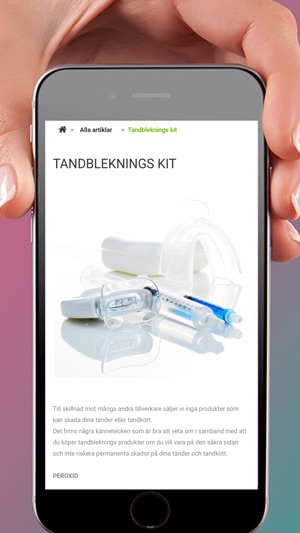 Tandblekning - BLEEK of Sweden(圖1)-速報App